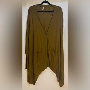 Wishlist Woman's Brown Cardigan Size S/M